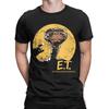 Et Moon Frame Men T Shirt Novelty Tees Short Sleeve Crewneck T-Shirts Pure Cotton Unique Clothes