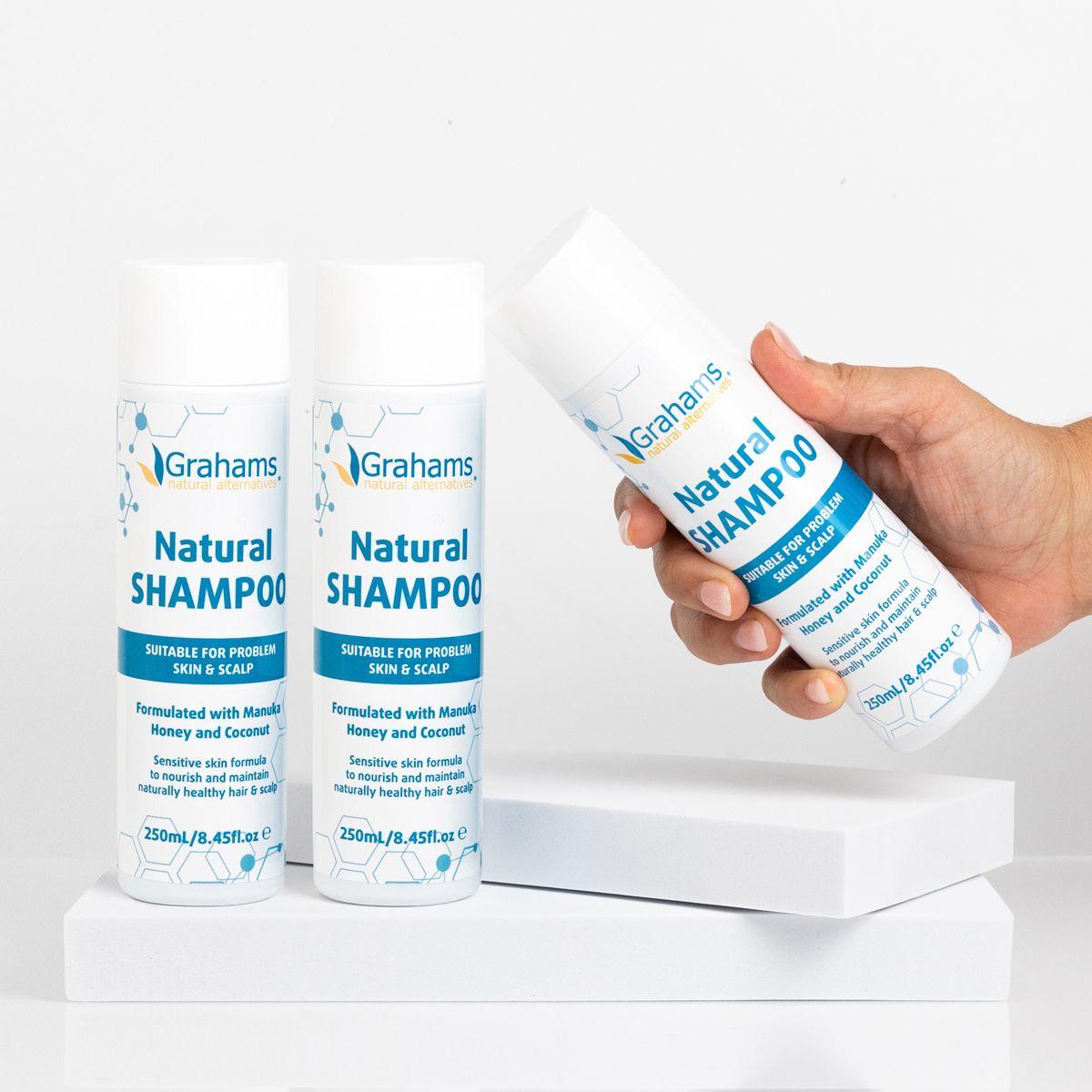 Natural Shampoo 250ml x 3
