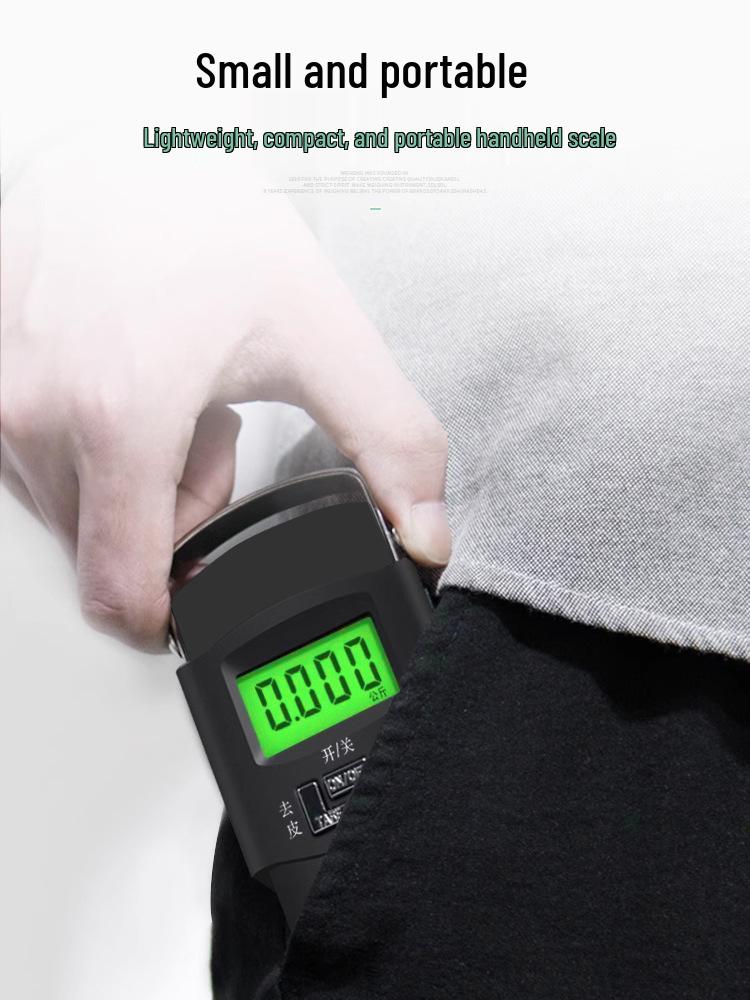 High-Precision Portable Fishing and Vegetable Scale: Compact Handheld Electronic Gram Scale