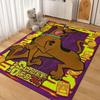 Scoobydoo Mystery Gang Printed Rug Nonslip Easyclean Carpet For Living Room Play Area Hallway Home Party Decor New Year Gift