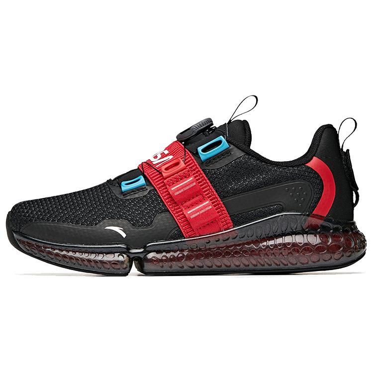 

Anta Running Collection Full Length Air Cushion Low top Running Shoes Women s Black Red 122015590-4 36.5