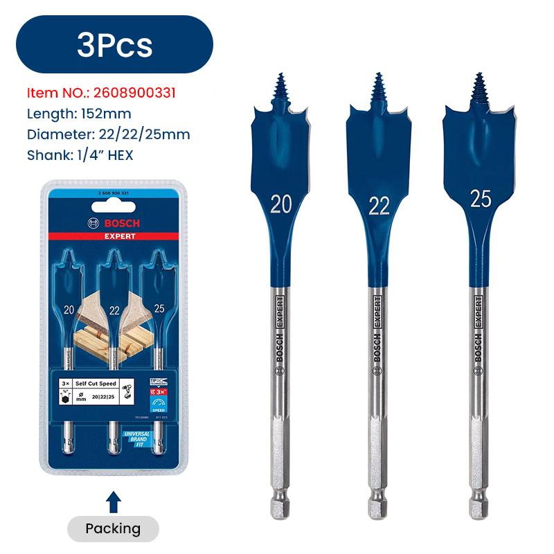 

Bosch Expert Drill Bits Wood Drilling Self-Taping Thread