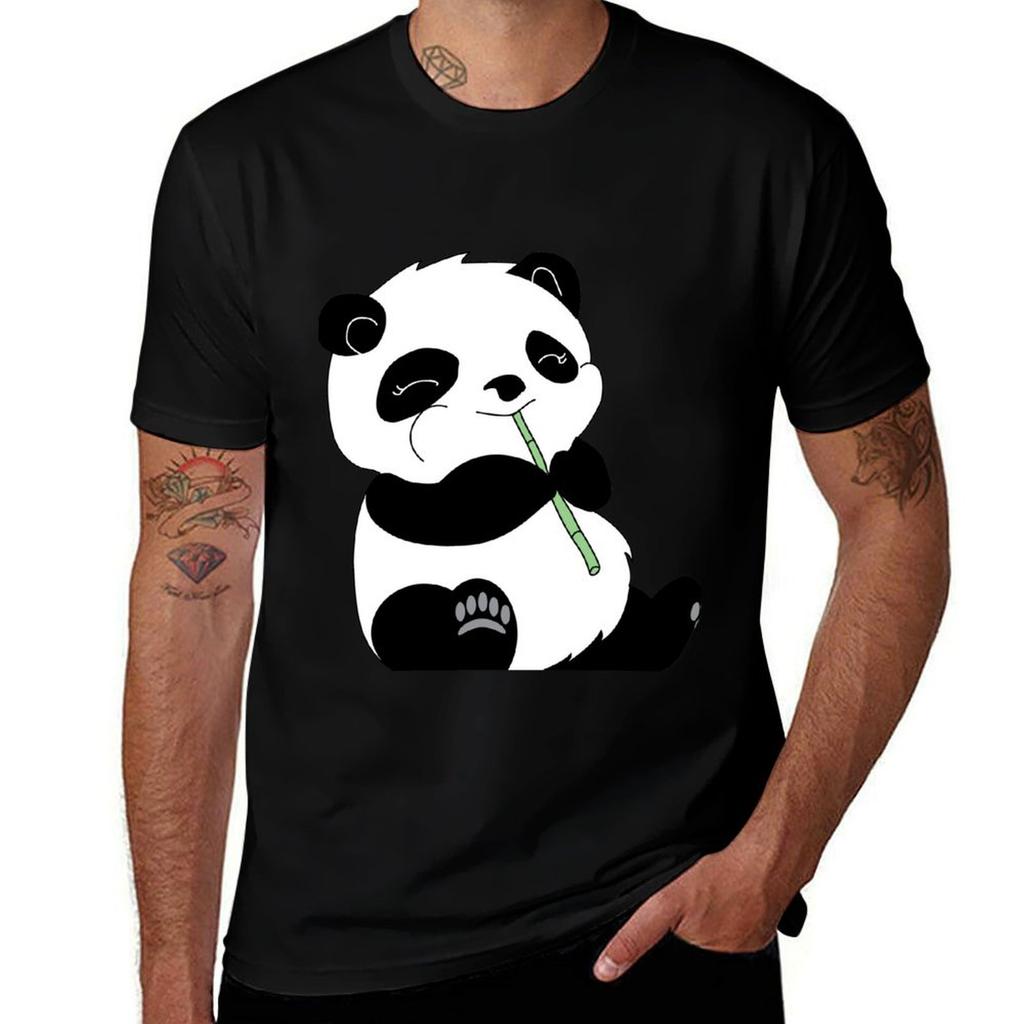 Panda Tshirt Cotton T Shirts High Quality Tshirt