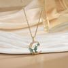 Moon and Butterfly Chain Pendant Necklace with Rhinestones, Simple Elegant Fashion For Women, Street Daily Commute, Holiday