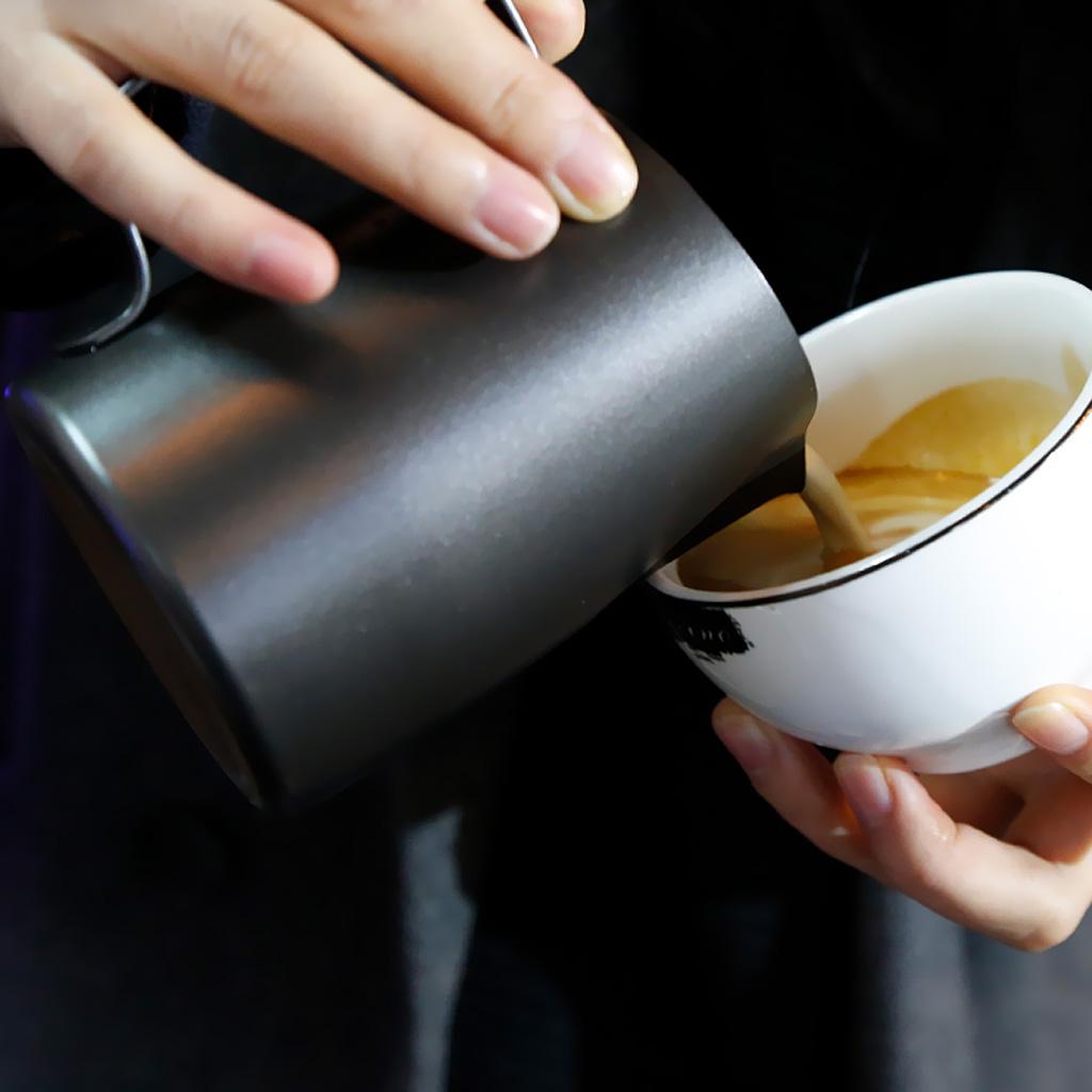 Stainless Steel Jug, Cup, Frothing Jug, Latte Art, Milk, Tea, Coffee, Tool