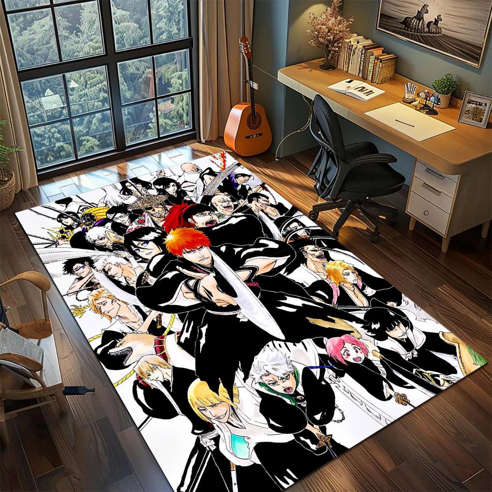 Bleach Rug Carpet Large Area Rug Non Slip Washable Floor Mat Printed Home Decor Gamer Room -xia56