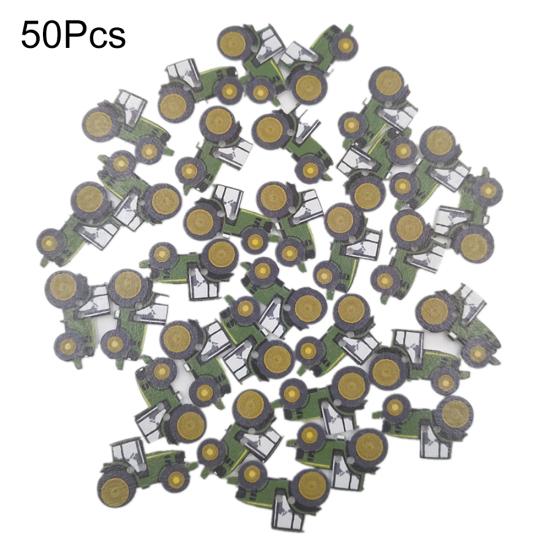 

50шт трактор деревянная пуговица швейные карты для скрапбукинга рукоделие DIY ремесло декор