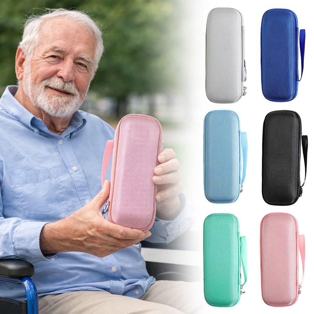 Portable EVA Insulin Cooling Bag Waterproof Solid Color Insulin Cooler Thermal Insulated Pocket Pill Protector Diabetics