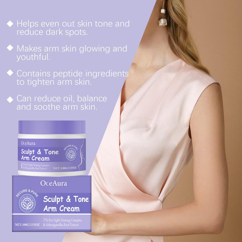 Sculpt & Tone Armstraffende Creme Kollagen Feuchtigkeitscreme Straffend Faltenentferner Lifting Haut Anti-Schlaffheit Massage Körpercreme