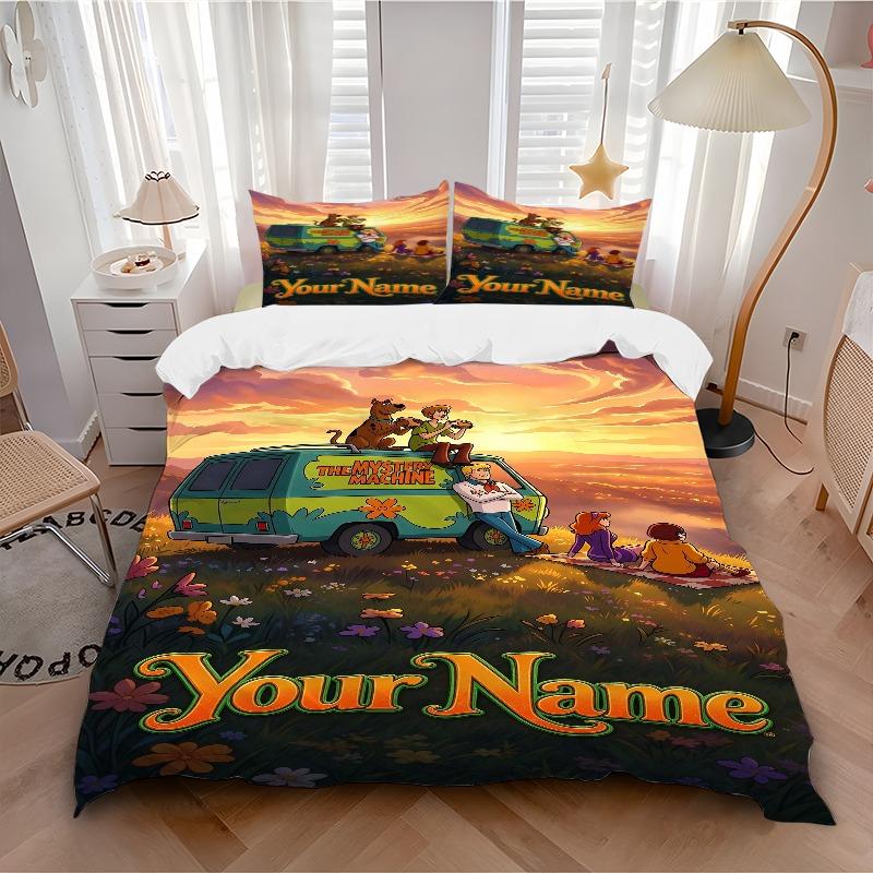 Twilight Journey Find Bedding Set Personalized Washable Custom 3Pcs Duvet Cover Pillowcases Soft Microfiber Home Bedroom Gift