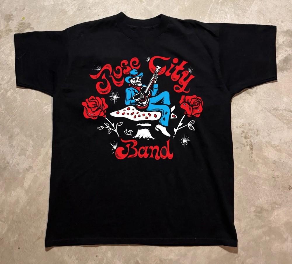 

Rose City Band black Short Sleeve All Size T-Shirt PA001 Unisex T-Shirt XL