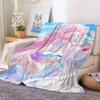 Game Honkai Star Rail Cyrene Blanket For Sofa Office Bed Plane Travel Sleep Read Relax Camping Soft And Warm