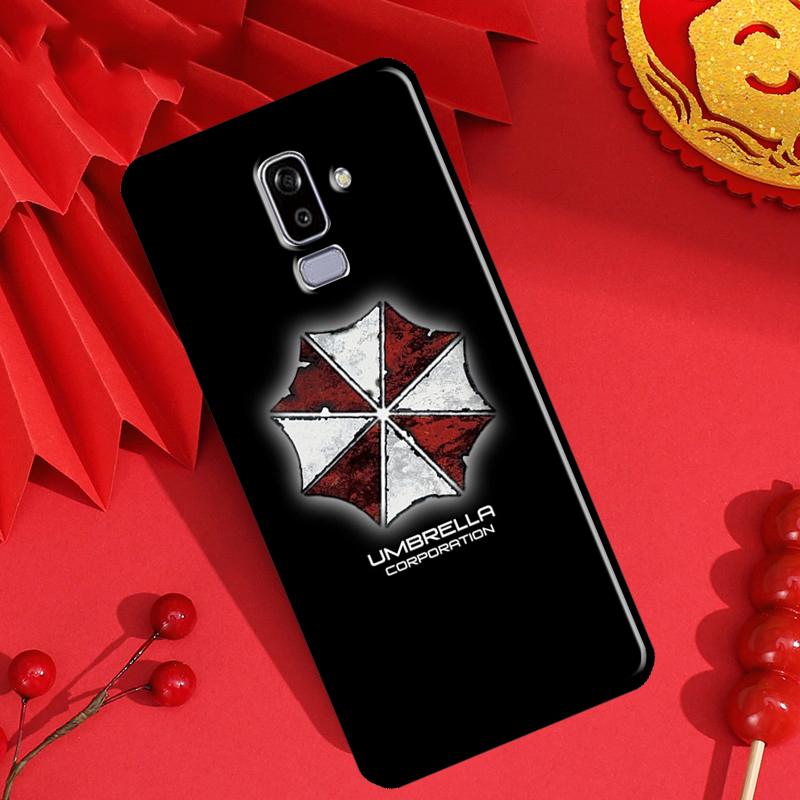 Umbrella Corporation Case For Samsung Galaxy J3 J5 J7 2016 A3 A5 2017 A6 A8 J4 J6 Plus J8 A7 A9 2018 Back Cover