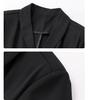 1210 High-End Women's Plus Size Slimming Suit – Long-Sleeved Top for Spring/Autumn