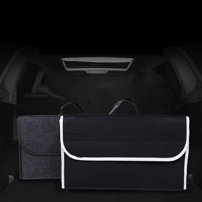 Foldable Car Trunk Storage Bag: Portable Cross-Border Delivery Tool Organizer