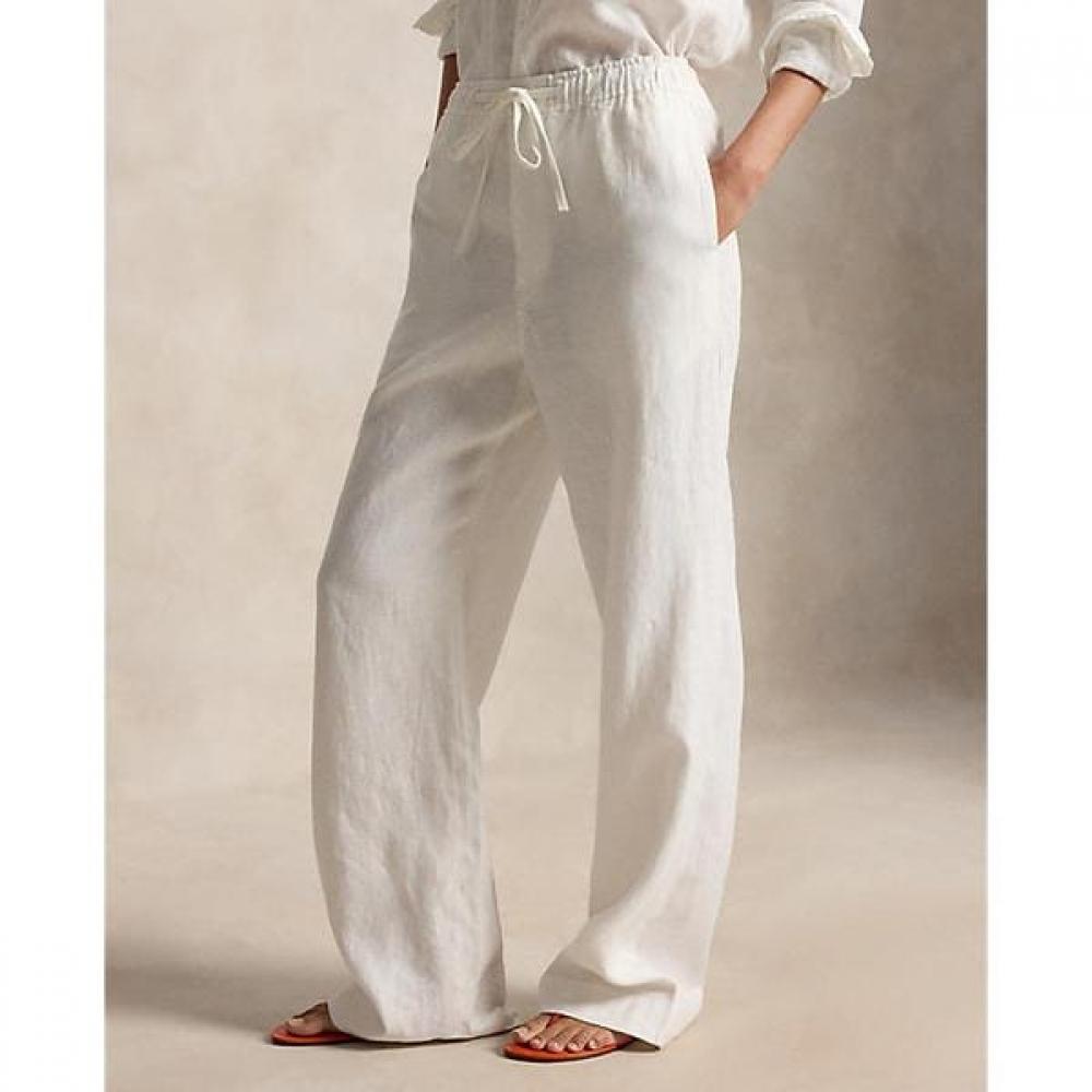 Polo Ralph Lauren Women S Linen drawString pantS Wmpopntndl20408100