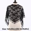 Breathable Mantilla Veils Embroidery Headwrap Vintage Head Cover  Church
