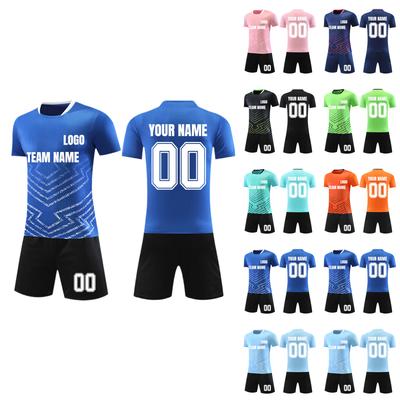Personalised Shirts Kit Mens Girls With Name Number Custom Football Jerseys For Boys Training Suit