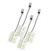 YOURS Crown Estate Compatible Door Courtesy Lamps Set of Genuine LED Interior Custom M (White) 4, Lights, Parts, Accessories, Dress-Up, Y704-008white