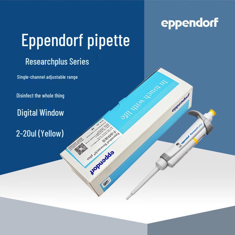 Eppendorf Research Plus Manual Single-Channel Adjustable Pipette