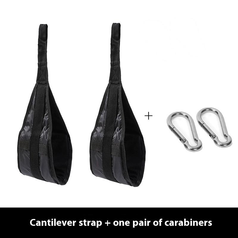 Heavy Duty Rip-Resistant Ab Sling Straps Suspension Fitness A Pair For Pull Up Bar Hanging Leg Raiser Gym Home Fitness Equipment