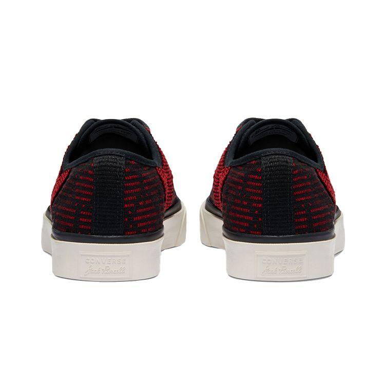 Converse Jack Purcell Rally Patchwork - Tomato Puree Unisex Sneakers Red Black White 170473C