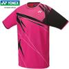YONEX Tennis Apparel Unisex Game Shirt 10475 2022FW Berry Pink SS 654
