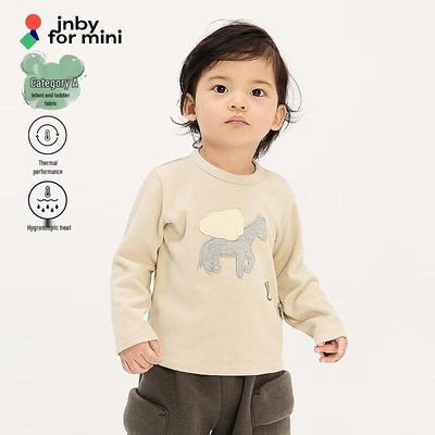 JNBY Unisex Kids' Autumn 2025 Long-Sleeve T-Shirt