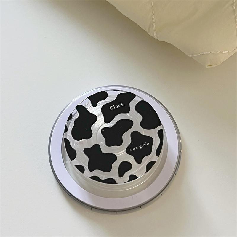 Korean Cute Food Cat For Magsafe Magnetic Phone Griptok Grip Tok Stand For iPhone 15 Foldable Wireless Charging Case Holder Ring