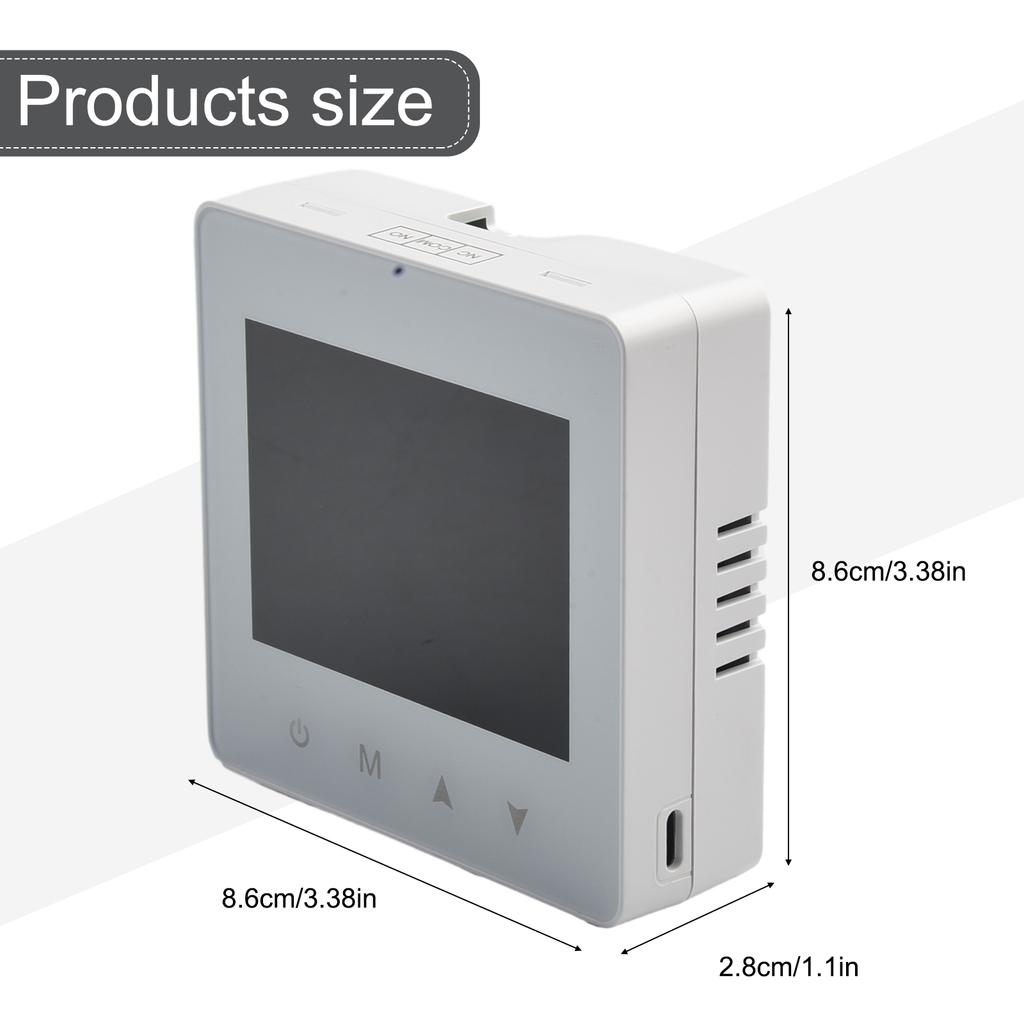 Termostat 3A 7denní programování Ovládání bez použití rukou