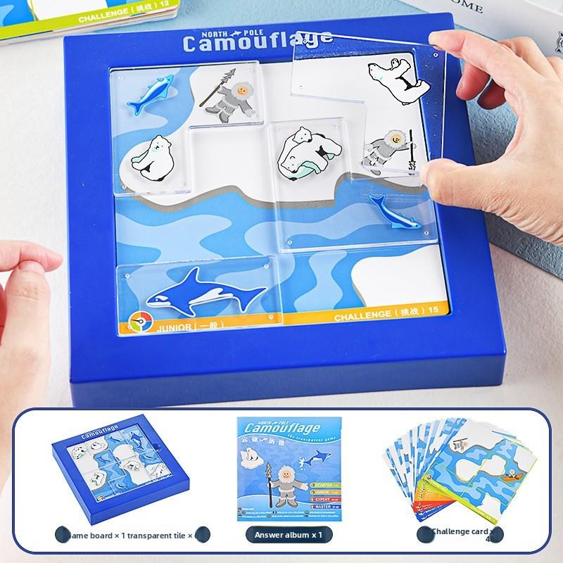 Arctic Bear Brain Teaser Puzzle For Logic And Problem Solving Enthusiasts