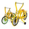 Vogel Trainierspielzeug Metallfahrrad für Papagei Kakadu Edelpapagei Sperlingspapageien Haustiere