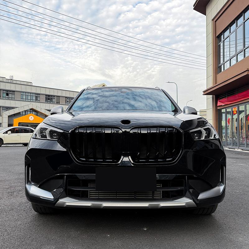For BMW X1 IX1 U11 2026+ High Quality ABS Single Line & Double Lines Kidney Grille Car Front Bumper Grill Glossy Black