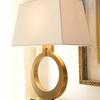 High Quality Modern Luxury Table Lamp Villa Golden Dining Table Decoration Table Lamp Nordic Retro Bedroom Bedside LED Light ZM