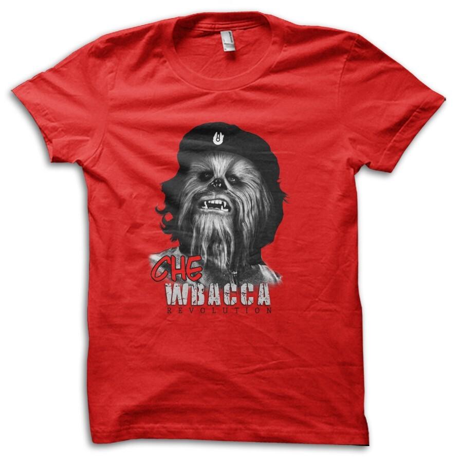 Chewbacca Revolution Chewie Che Guevara Inspired by Star Wars T-shirt M5557 S разноцветный