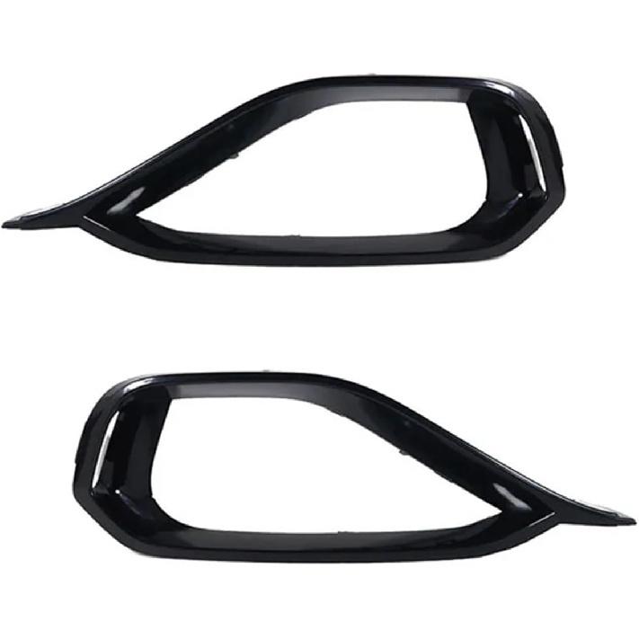 Front Fog Light Trim Compatible for F32 F33 428I 430I 435I 440I Fog Light Frame Bumper Trim 51117294839 51117294840(1 Pair)