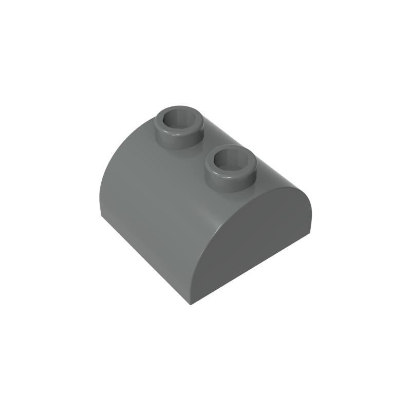Rainbow Pig MOC Parts 30165 Slope Curved 2x2 Double with 2 Hollow Studs Brick Building Block Particle DIY Kid Brain Toys Gift