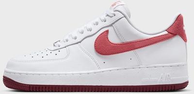 Sneakers Air Force 1 '07 Damen weiß/teamrot/drachenrot/adobe