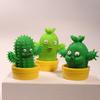 Cute Potted Cactus Squeeze Toy Soft TPR Stretchable Pinch Toy Kids