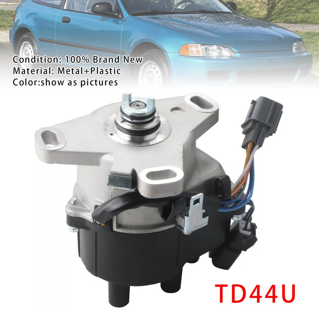 Ignition Distributor TD44U For 92-95 Honda Acura Integra B16A OBD1 B16A2 V-TEC