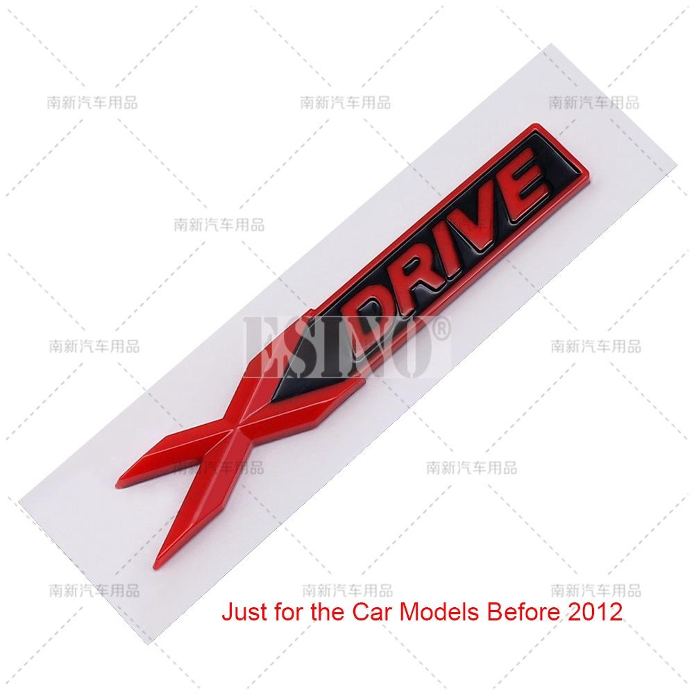 3D S Drive X Drive Badge ABS Rear Trunk Emblem Adhesive Emblem for BMW E90 F30 G20 F10 G30 F25 G01 F15 G05 G06 G07 Pj2