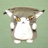 Naitou Design Cat Dayan Baby Dayan Plush Drawstring Pouch Size: Approx. 20cm high x 19.5cm wide