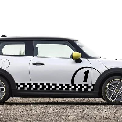 Car Sticker NO.1 Racing Sport Decor Decal For MINI John Cooper S JCW F55 F56 F57 R55 R56 R60 F60 Clubman Tuning Accessories