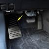 LHD Footrest Foot Rest Dead Pedal Cover For Lexus NX350h RX350 Toyota RAV4 Venza