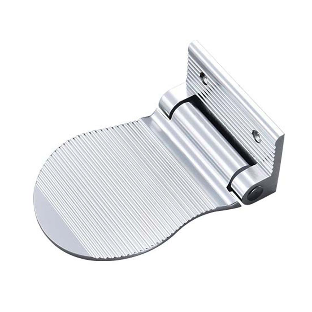 Adjustable Height Shower Footstool Non toxic Aluminium Alloy Footrest Safe Foot Rest Lightweight for Pregnant Women