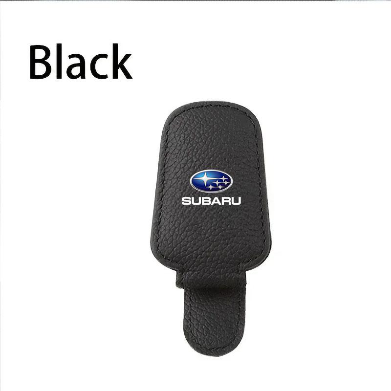 Car Sun Visor Glasses Case Holder Sunglasses Clip rescue tool For Subaru Impreza Forester Outback Legacy Crosstrek XV Leone WRX vus9