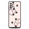 Dog Paw Phone Case For Samsung Galaxy A15 A13 A51 A71 A41 A31 A21S A03S A05 A35 A32 A55 A23 A25 A33 A53 A73 5G Cover