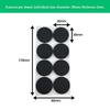 4/8/12/16/18Pcs Furniture Foot Pads Self Adhesive Non Slip Grid Chair Table Leg Protector Noise Reduction Pad Protector Hardware