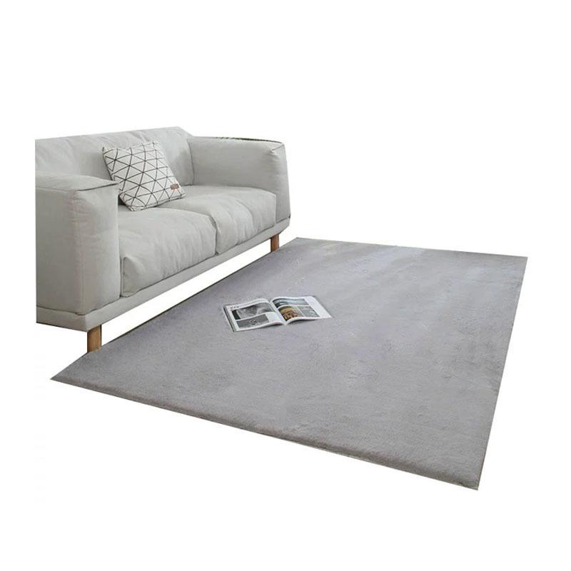 Instyle Thick Plush Imitation Rabbit Fur Carpet for Bedroom, Living Room, or Bay Window