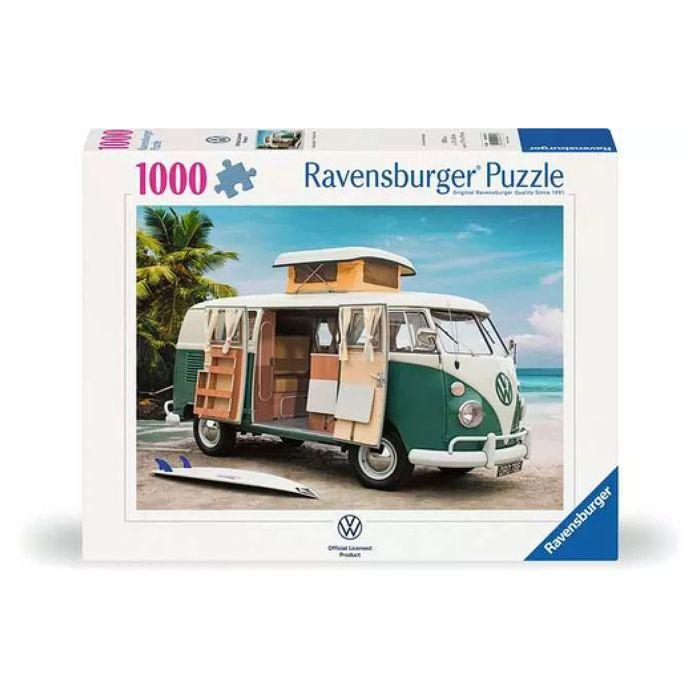 Puzzle - ravensburger - t1 camper van - 1000 pièces - multicolore - pour adultes et enfants à partir de 10 ans